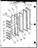Freezer door (sbi20k/p1117802w)