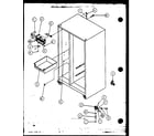 Amana SZI20K-P1117801W factory installed ice maker (sbi20k/p1117802w) diagram