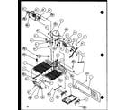 Amana SXD25JB-P1116404W machine compartment (sxd25j/p1116401w) (sxd25j/p1116402w) diagram