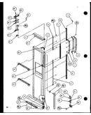 Freezer door (sxd25jb/p1116403w) (sxd25jb/p1116404w)