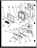 Ice and water cavity (sxd25jb/p1116403w) (sxd25jb/p1116404w)