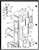 Freezer door (sxd25jp/p1116405w) (sxd25jp/p1116406w)