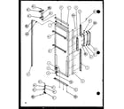 Amana SXD25JP-P1116406W refrigerator door (sxd25jp/p1116405w) (sxd25jp/p1116406w) diagram