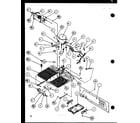 Amana SXD25J-P1116401W machine compartment (sxd25jp/p1116405w) (sxd25jp/p1116406w) diagram
