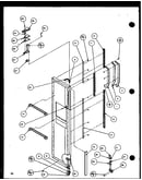 Freezer door (sxd22j/p1116103w) (sxd22j/p1116104w)