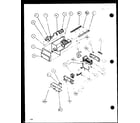 Amana SXD22J-P1116104W ice bucket and ice maker (sxd22j/p1116103w) (sxd22j/p1116104w) diagram