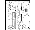 Amana 36271W-P1121801WW freezer diagram