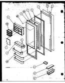 Refrigerator door