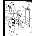 Amana 36278L-P1121803WL evaporator and air handling diagram