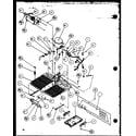 Amana 36278L-P1121803WL machine compartment (tecumseh compressor) (36271w/p1121802ww) (36278l/p1121804wl) (36501w/p1121706ww) (36508l/p1121708wl) diagram