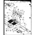 Amana 36278L-P1121803WL machine compartment (panasonic compressor) (36271w/p1121801ww) (36278l/p1121803wl) (36501w/p1121705ww) (36508l/p1121707wl) diagram