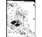 Amana 36278L-P1121804WL machine compartment (panasonic compressor) (36271w/p1121801ww) (36278l/p1121803wl) (36501w/p1121705ww) (36508l/p1121707wl) diagram