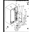 Amana 36278L-P1121803WL cabinet back diagram