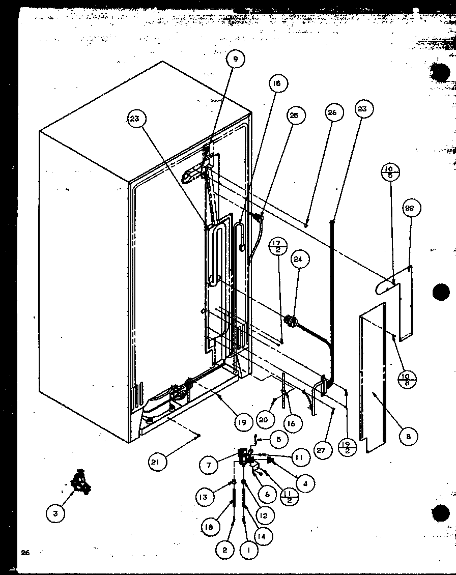 Cabinet back