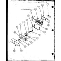 Amana 36278L-P1121803WL @ice bucket and ice maker diagram