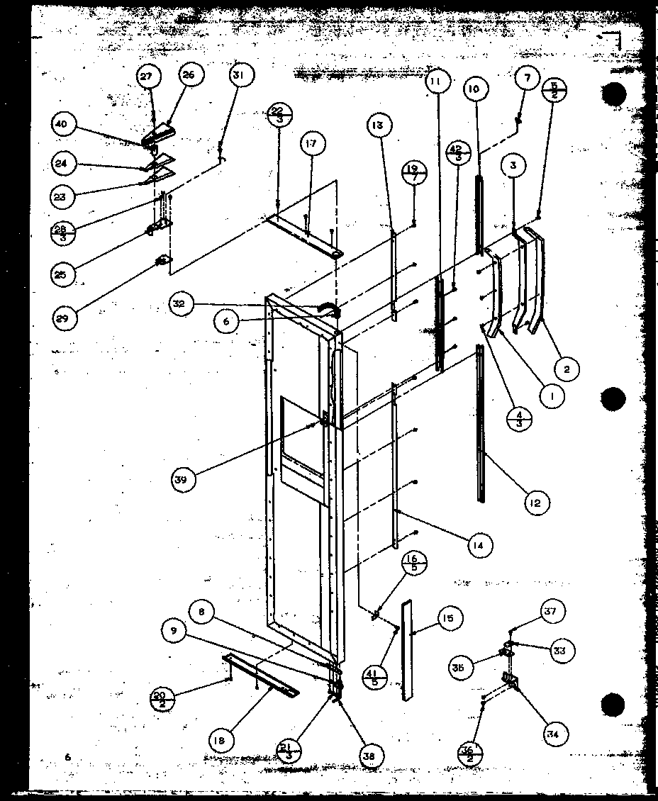 Freezer door (szde20mw/p1120301ww) (szde20ml/p1120301wl) (szde25mw/p1121201ww) (szde25ml/p1121201wl) (szde20mbw/p1120302ww) (szde20mbl/p1120302wl) (szde25mbw/p1121202ww) (szde25mbl/p1121202wl) (szde20mpw/p1120303ww) (szde20mpl/p1120303wl) (szde20mpe/p1120