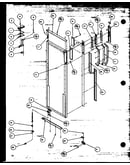 Refrigerator door hinge (szde20mw/p1120301ww) (szde20ml/p1120301wl) (szde25mw/p1121201ww) (szde25ml/p1121201wl) (szde20mbw/p1120302ww) (szde20mbl/p1120302wl) (szde25mbw/p1121202ww) (szde25mbl/p1121202wl) (szde20mpw/p1120303ww) (szde20mpl/p1120303wl) (szde