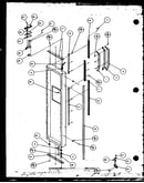 Freezer door (szde27mw/p1124401ww) (szde27ml/p1124401wl) (szde27mbw/p1124402ww) (szde27mbl/p1124402wl) (szde27mpw/p1124403ww) (szde27mpe/p1124403we) (szde27mpl/p1124403wl)