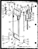 Refrigerator door (szde27mw/p1124401ww) (szde27ml/p1124401wl) (szde27mbw/p1124402ww) (szde27mbl/p1124402wl) (szde27mpw/p1124403ww) (szde27mpe/p1124403we) (szde27mpl/p1124403wl)