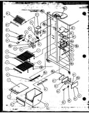 Freezer shelving and refrigerator light