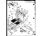 Amana SZDE27MBW-P1124402WW machine compartment diagram