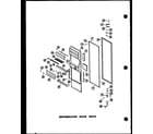 Amana SP19N-C-P60201-71WC refrigerator door parts diagram