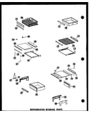 Refrigerator interior parts
