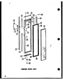 Freezer door assy