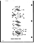 Freezer interior parts