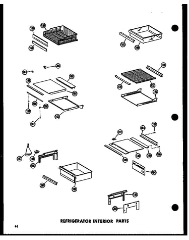 Refrigeratorinterior parts