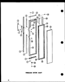 Freezer door assy (sr25n-1-c/p60230-73wc) (sr25n-1-a/p60230-73wa) (sr25n-1/p60230-73w) (sr25n-1-ag/p60230-73wg) (sd25n-1/p60230-74w) (sd25n-1-c/p60230-74wc) (sd25n-1-ag/p60230-74wg) (sd25n-1-a/p60230-74wa) (spn22n/p60230-16w) (spn22n-c/p60230-16wc) (spn22