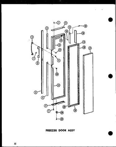 Freezer door assy (sr25n-1-c/p60230-73wc) (sr25n-1-a/p60230-73wa) (sr25n-1/p60230-73w) (sr25n-1-ag/p60230-73wg) (sd25n-1/p60230-74w) (sd25n-1-c/p60230-74wc) (sd25n-1-ag/p60230-74wg) (sd25n-1-a/p60230-74wa) (spn22n/p60230-16w) (spn22n-c/p60230-16wc) (spn22