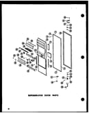 Refrigerator door parts (sr25n-1-c/p60230-73wc) (sr25n-1-a/p60230-73wa) (sr25n-1/p60230-73w) (sr25n-1-ag/p60230-73wg) (sd25n-1/p60230-74w) (sd25n-1-c/p60230-74wc) (sd25n-1-ag/p60230-74wg) (sd25n-1-a/p60230-74wa) (spn22n/p60230-16w) (spn22n-c/p60230-16wc)