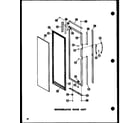Amana SD19N-1-A-P60230-77WA refrigerator door assy (sr25n-1-c/p60230-73wc) (sr25n-1-a/p60230-73wa) (sr25n-1/p60230-73w) (sr25n-1-ag/p60230-73wg) (sd25n-1/p60230-74w) (sd25n-1-c/p60230-74wc) (sd25n-1-ag/p60230-74wg) (sd25n-1-a/p60230-74wa) (spn22n/p60230-16w) (spn22n-c/p60230-16wc) ( diagram