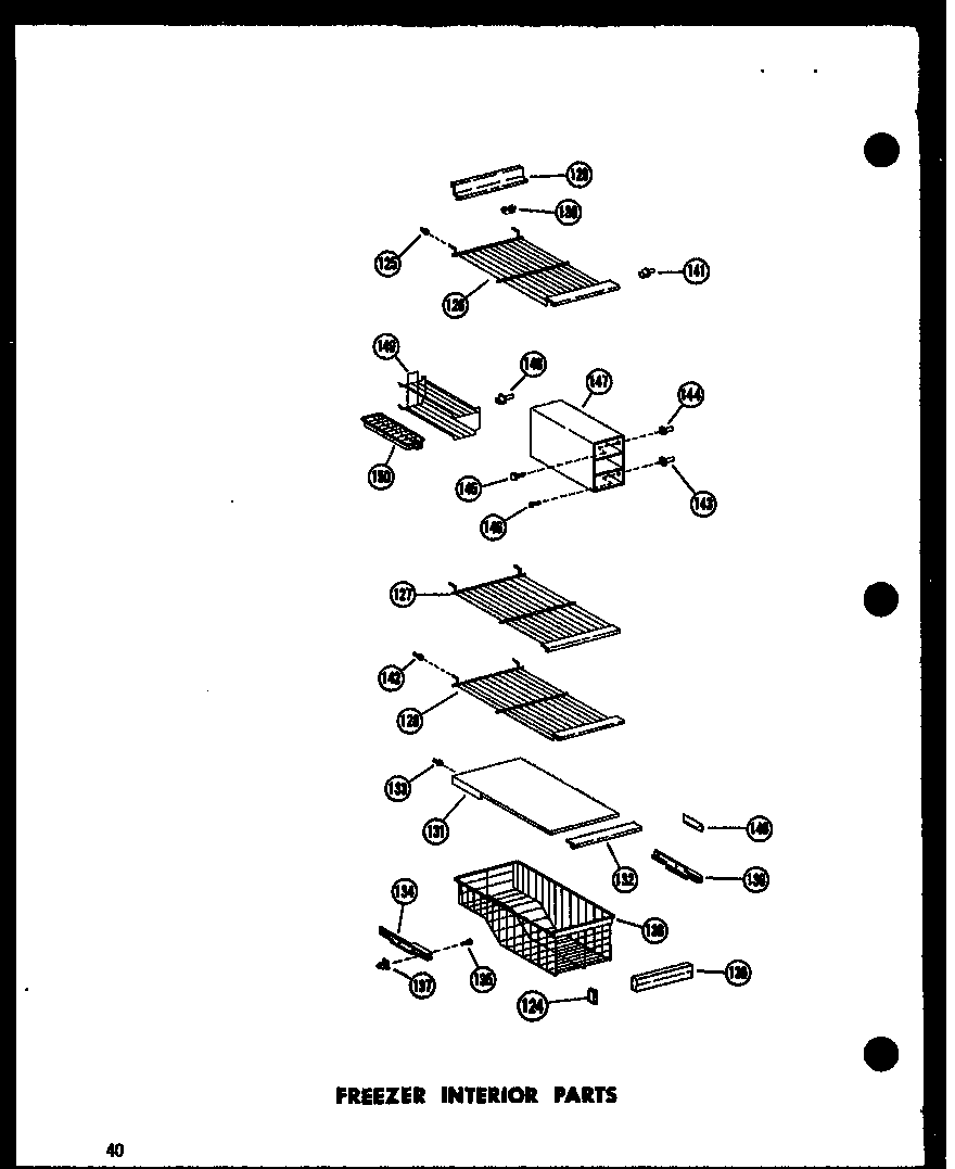 FREEZER INTERIOR PARTS (SR25N-1-C/P60230-73WC) (SR25N-1-A/P60230-73WA) (SR25N-1/P60230-73W) (SR25N-1-AG/P60230-73WG) (SD25N-1/P60230-74W) (SD25N-1-C/P60230-74WC) (SD25N-1-AG/P60230-74WG) (SD25N-1-A/P60230-74WA) (SPN22N/P60230-16W) (SPN22N-C/P60230-16WC) (