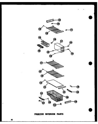 Freezer interior parts (sr25n-1-c/p60230-73wc) (sr25n-1-a/p60230-73wa) (sr25n-1/p60230-73w) (sr25n-1-ag/p60230-73wg) (sd25n-1/p60230-74w) (sd25n-1-c/p60230-74wc) (sd25n-1-ag/p60230-74wg) (sd25n-1-a/p60230-74wa) (spn22n/p60230-16w) (spn22n-c/p60230-16wc) (