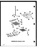 Refrigerator interior parts (sr25n-1-c/p60230-73wc) (sr25n-1-a/p60230-73wa) (sr25n-1/p60230-73w) (sr25n-1-ag/p60230-73wg) (sd25n-1/p60230-74w) (sd25n-1-c/p60230-74wc) (sd25n-1-ag/p60230-74wg) (sd25n-1-a/p60230-74wa) (spn22n/p60230-16w) (spn22n-c/p60230-16
