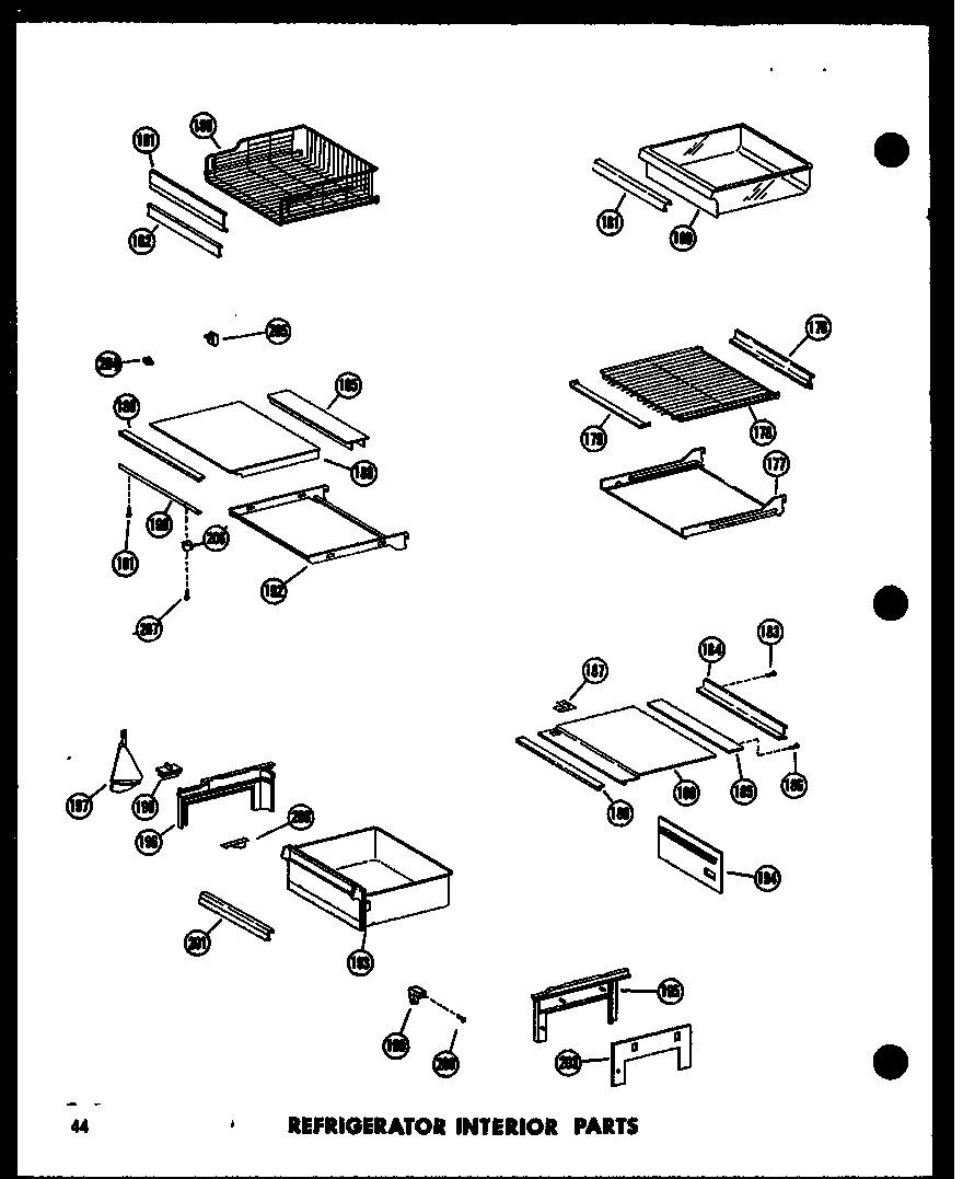 REFRIGERATOR INTERIOR PARTS (SR25N-1-C/P60230-73WC) (SR25N-1-A/P60230-73WA) (SR25N-1/P60230-73W) (SR25N-1-AG/P60230-73WG) (SD25N-1/P60230-74W) (SD25N-1-C/P60230-74WC) (SD25N-1-AG/P60230-74WG) (SD25N-1-A/P60230-74WA) (SPN22N/P60230-16W) (SPN22N-C/P60230-16
