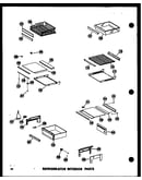 Refrigerator interior parts (sr25n-1-c/p60230-73wc) (sr25n-1-a/p60230-73wa) (sr25n-1/p60230-73w) (sr25n-1-ag/p60230-73wg) (sd25n-1/p60230-74w) (sd25n-1-c/p60230-74wc) (sd25n-1-ag/p60230-74wg) (sd25n-1-a/p60230-74wa) (spn22n/p60230-16w) (spn22n-c/p60230-16