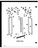 Interior parts (sr25n-1-c/p60230-73wc) (sr25n-1-a/p60230-73wa) (sr25n-1/p60230-73w) (sr25n-1-ag/p60230-73wg) (sd25n-1/p60230-74w) (sd25n-1-c/p60230-74wc) (sd25n-1-ag/p60230-74wg) (sd25n-1-a/p60230-74wa) (spn22n/p60230-16w) (spn22n-c/p60230-16wc) (spn22n-a