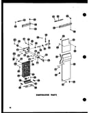 Evaporator parts (sr25n-1-c/p60230-73wc) (sr25n-1-a/p60230-73wa) (sr25n-1/p60230-73w) (sr25n-1-ag/p60230-73wg) (sd25n-1/p60230-74w) (sd25n-1-c/p60230-74wc) (sd25n-1-ag/p60230-74wg) (sd25n-1-a/p60230-74wa) (spn22n/p60230-16w) (spn22n-c/p60230-16wc) (spn22n