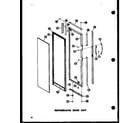 Amana SP17N-AG-P60230-50WG refrigerator door assy (esr17n/p60230-3w) (esr17n-ag/p60230-3wg) (esr17n-c/p60230-3wc) (esr17n-a/p60230-3wa) (esr22n-a/p60230-10wa) (esr22n-c/p60230-10wc) (esr22n-ag/p60230-10wg) (esr22n/p60230-10w) (sr25n-1-c/p60230-81wc) (sr25n-1-a/p60230-81wa) (sr25n-1 diagram