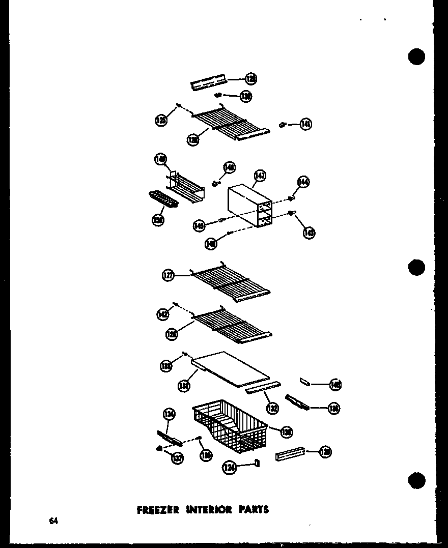 FREEZER INTERIOR PARTS (ESR17N/P60230-3W) (ESR17N-AG/P60230-3WG) (ESR17N-C/P60230-3WC) (ESR17N-A/P60230-3WA) (ESR22N-A/P60230-10WA) (ESR22N-C/P60230-10WC) (ESR22N-AG/P60230-10WG) (ESR22N/P60230-10W) (SR25N-1-C/P60230-81WC) (SR25N-1-A/P60230-81WA) (SR25N-1