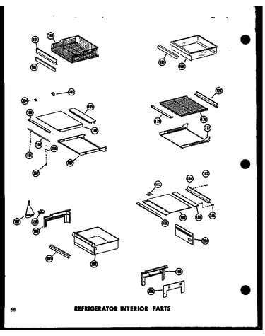 Refrigerator interior parts (esr17n/p60230-3w) (esr17n-ag/p60230-3wg) (esr17n-c/p60230-3wc) (esr17n-a/p60230-3wa) (esr22n-a/p60230-10wa) (esr22n-c/p60230-10wc) (esr22n-ag/p60230-10wg) (esr22n/p60230-10w) (sr25n-1-c/p60230-81wc) (sr25n-1-a/p60230-81wa) (sr