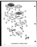 Refrigerator interior parts