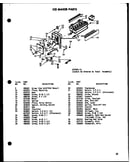Ice maker parts (sdi25b-c/p73320-40wc) (sdi25b/p73320-40w) (sdi25b-a/p73220-40wa) (sdi25b-l/p73320-40wl) (sdi25b-g/p73220-40wg) (sdi22b-c/p73320-44wc) (sdi22b-a/p73320-44wa) (sdi22b-g/p73320-44wg) (sdi22b/p73320-44w) (sdi22b-l/p73320-44wl) (sri19b-c/p7332
