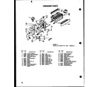 Amana CSDI25W-A-P73320-41WA icemaker parts (sri519w-c/p73320-49wc) (sri519w-a/p73320-49wa) (sri519w-ag/p73320-49wg) (sri519w/p73320-49w) (sri519w-l/p73320-49wl) diagram