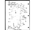 Amana SR22F1-C-P77000-1WC freezer door assembly diagram