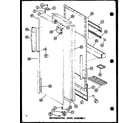 Amana SLI22F1-P7700009W refrigerator door assembly (sli22f1/p7700007w) (sli22f1-l/p7700007wl) (sli22f1/p7700009w) (sli22f1-l/p7700009wl) (sli22f1-l/p7700013wl) (sli22f1/p7700013w) diagram