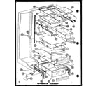 Amana SLI22F1-L-P7700013WL refrigerator accessory (sli22f1/p7700007w) (sli22f1-l/p7700007wl) (sli22f1/p7700009w) (sli22f1-l/p7700009wl) (sli22f1-l/p7700013wl) (sli22f1/p7700013w) diagram